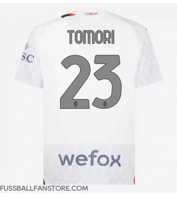 AC Milan Fikayo Tomori #23 Replik Auswärtstrikot 2023-24 Kurzarm